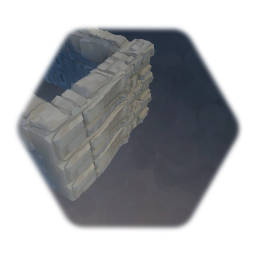 Stone Pillar Hallway Dead End