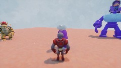 Bowser, Conrad Ocean, and Yakko-Chan (Final Boss)