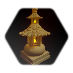 Lanterne d'extérieure pagode