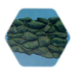 Ye Oldenburg Overgrown Stone Wall