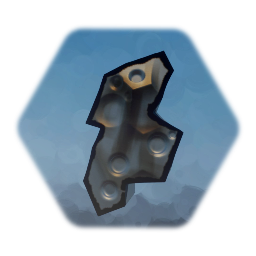 Asteroid (breaks apart on collision)