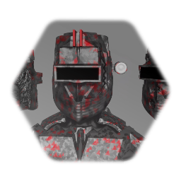 Sci-fi Soldier Helmet Concept