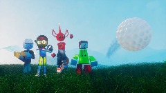 Golfing