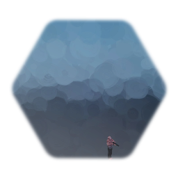 Astronaut enemy laser up