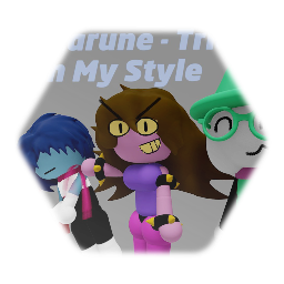Deltarune - The Fun Gang (Kris, Susie, and Ralsei) IMS