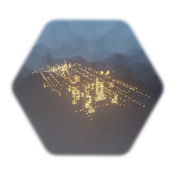 Bigger 3D Animated City Lights Extra buildings added