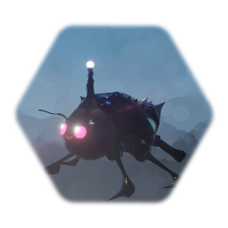 Black the boxer beetle