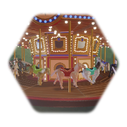 Merry-go-round but spins a little too fast