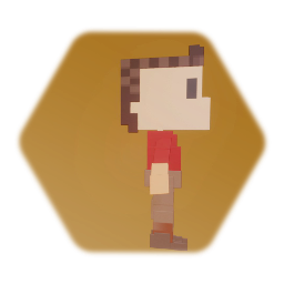 Pixel style puppet for 2d platformer