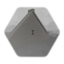 Slanted Roof End Piece