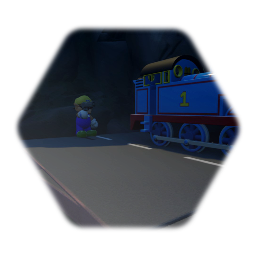 Wario driving from The Wario wif a gun