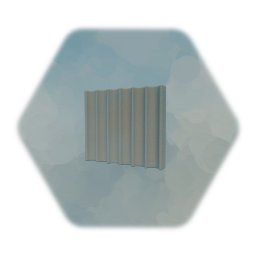 Pilaster Body - Fluted Short