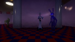 Glitchtrap possess the robot