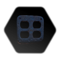 Old Dual Outlet Plate