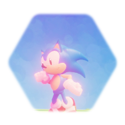 Classic Sonic In Normal Green Hill