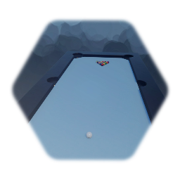 Pool Table (Blue Felt)