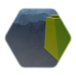 YellowBrick 2 x 2 x 3 brick modified angeled