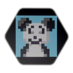 CoMmunity Pixle Picture Collage - Panda