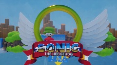 Bambi in Sonic 1 Title screen