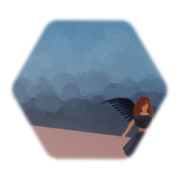 Fallen angel  with health bar