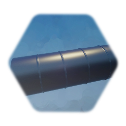 HVAC Round Duct Pipe Piece (small)