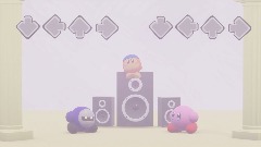 FNF kirby mod-Meta knight