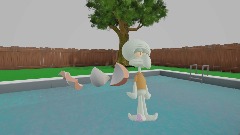 Squidward gets bowled