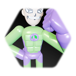 Lex Luthor CGI model