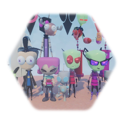 My invader Zim characters