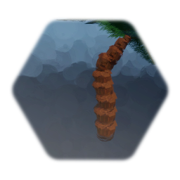 Palme ohne Kokosnuss