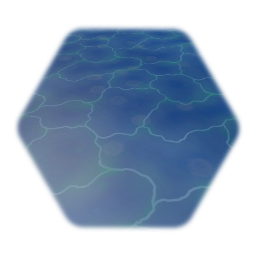 Repeating Water Pattern (Spraypainted)