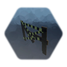 Crude Caution Barricade