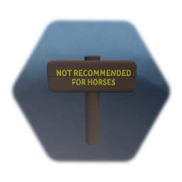 Not recommended for horses