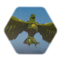 Golden Eagle Statue