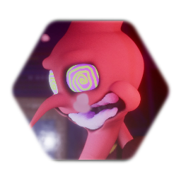 Red as a disney villain