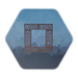 Chinese Pavillon Window (wood)