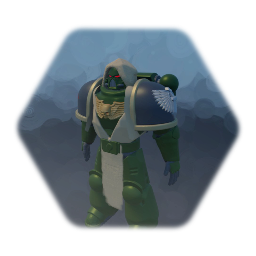 Space marine puppet (Dark Angel)