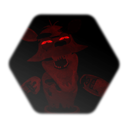 Movie Withered Foxy The Pirate Model