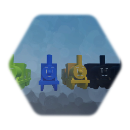 fed-up black train's siblings