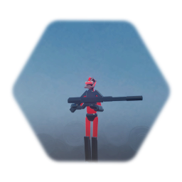 Soldado de I.A.A.S pero con un arma