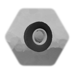 Tire w/ Steelie + Hubcap