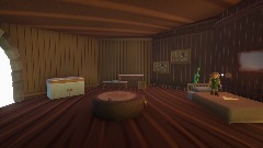 Inside Young Link's house