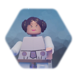 Star wars animateing  the princess lego