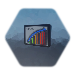 Digital Display - Gauge - R.P.M.