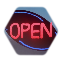 Neon Open Sign