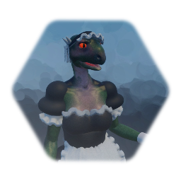 Hardworking Argonian Maid