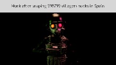 Hunk's only human, after all