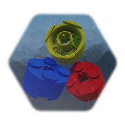 DreamBricks 4 Knob cylinder