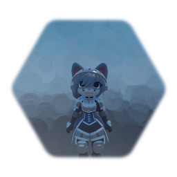 Animated anime cat by morning-Nya