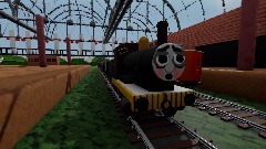 Crovan & i arrive at the station